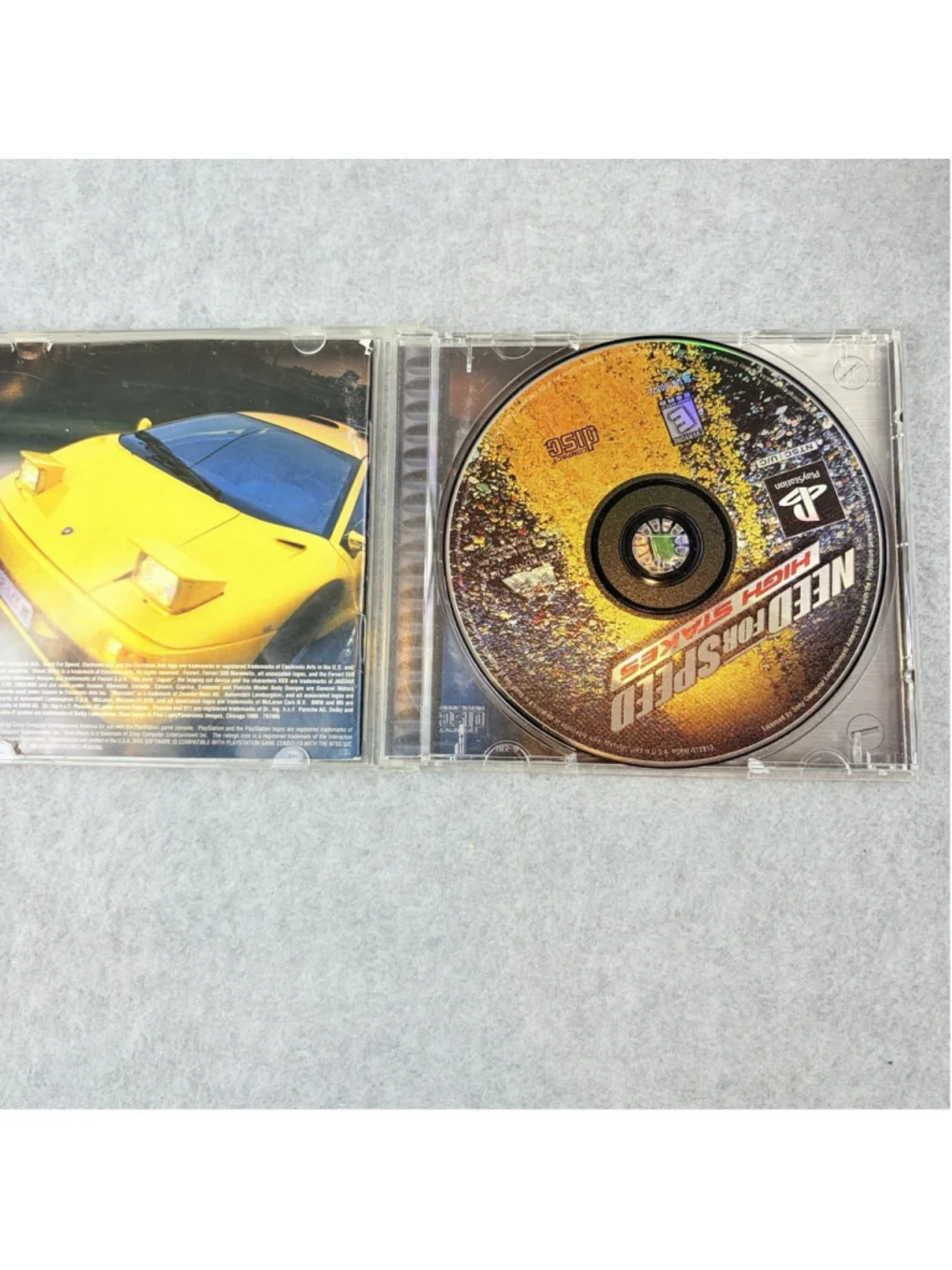 Need for Speed: High Stakes Sony PlayStation Black Label - Complete CIB - TESTED